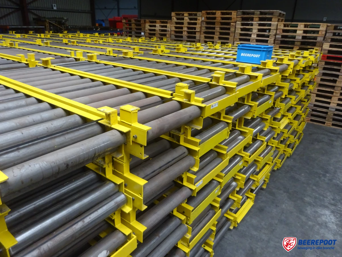 Rollenbaan, zwaartekracht